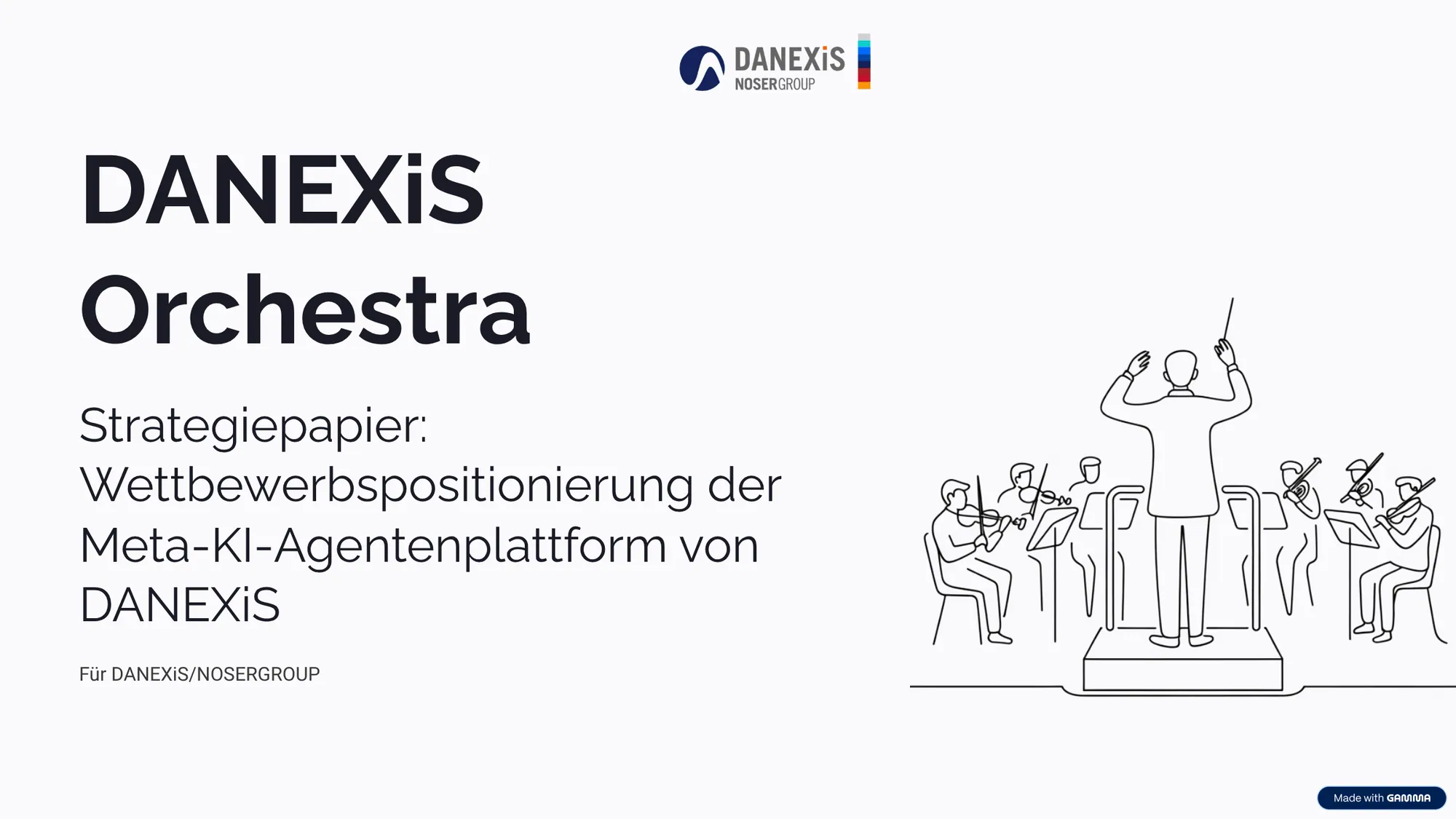 Strategiepapier – Wettbewerbspositionierung